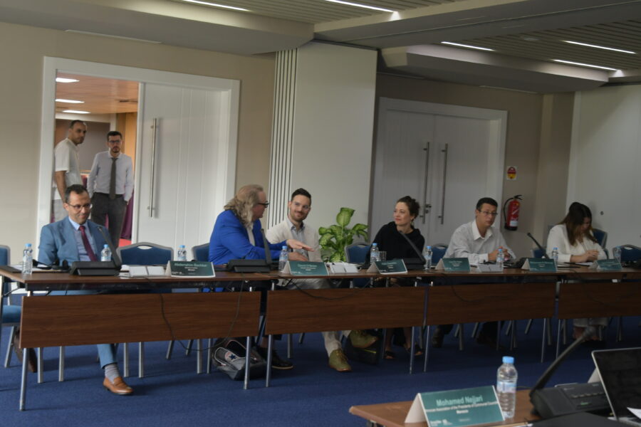 Strong Cities panel with david o'brien morocco