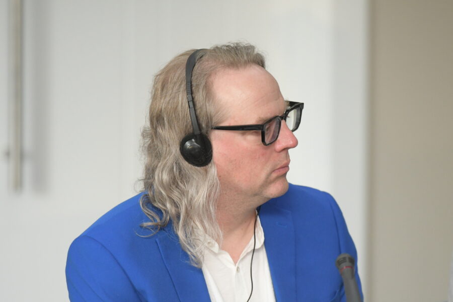 david o'brien at strong cities network event speaking