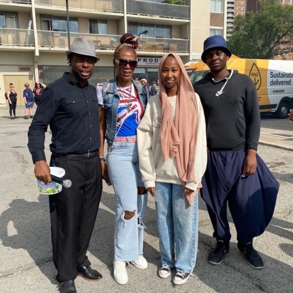 Community Members at the Jane Street Hub Annual BBQ 2023