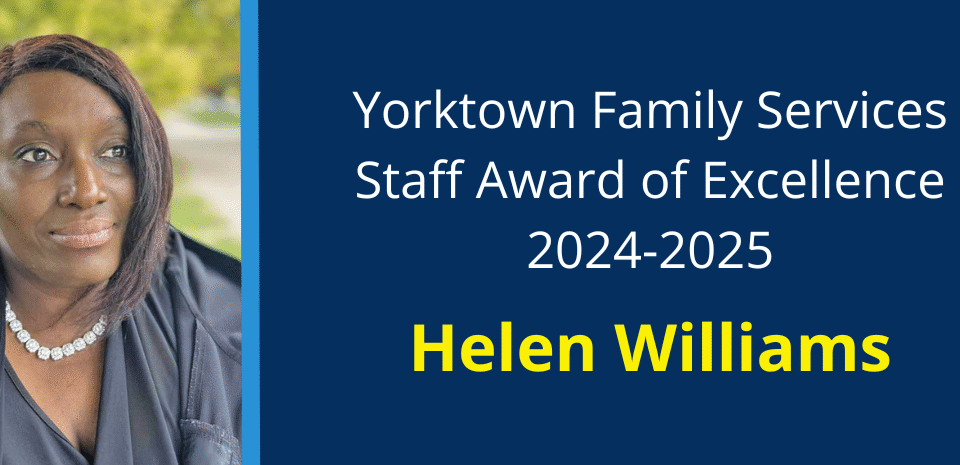 Helen Williams Staff Award of Excellence