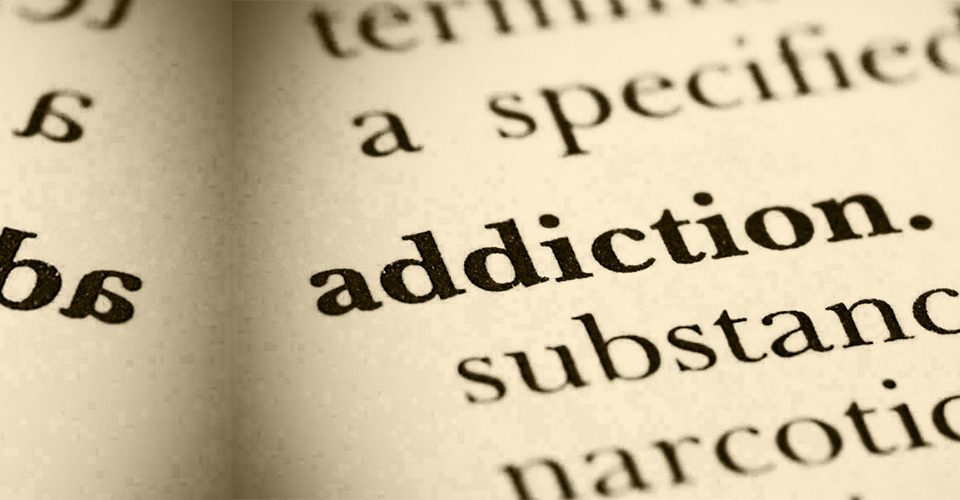 text definition of addiction