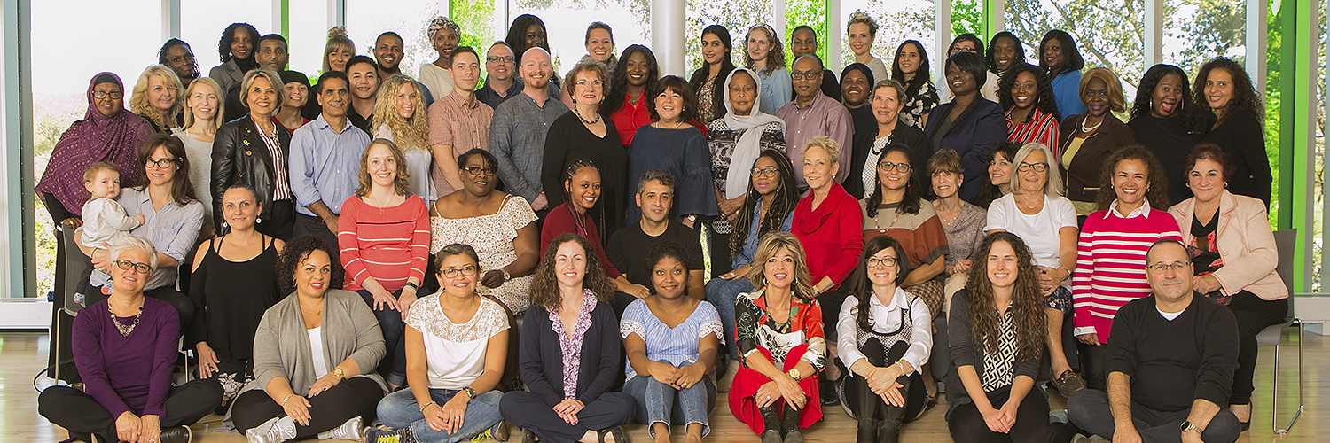 group photo of the Yortktown Family Services staff