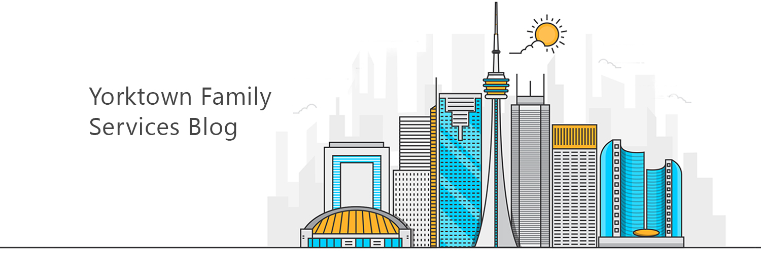 line drawing of the toronto skyline